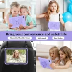 Butterfly Kickstand Heavy Duty Hard Rugged Tablet Case, For Samsung Galaxy Tab A9+, For Samsung Galaxy Tab S9 - Image 5