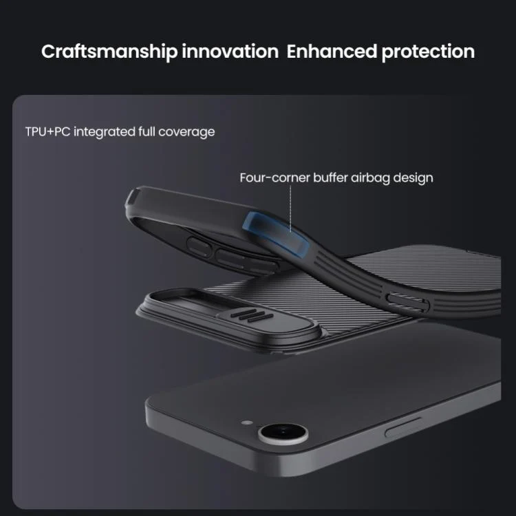 EDA005236706A_7.webp NILLKIN CamShield Pro PC Phone Case, For iPhone 16e, For iPhone 16 Plus, For iPhone 16, For iPhone 15 Pro Max, For iPhone 15 Plus, For iPhone 15 - Image 8