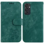 Little Tiger Embossed Leather Phone Case, For Samsung Galaxy M55, For Samsung Galaxy M15/F15, For Samsung Galaxy Xcover7