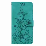 Lily Embossed Leather Phone Case, For Samsung Galaxy S10+, For Samsung Galaxy S10 - Image 2