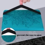 Lace Flower Embossing Pattern Leather Tablet Case, For Samsung Galaxy Tab S9 - Image 6