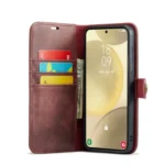 DG.MING Crazy Horse Texture Detachable Magnetic Leather Case, For Samsung Galaxy S24+ 5G, For Samsung Galaxy S24 5G, For Samsung Galaxy S23 FE 5G - Image 4