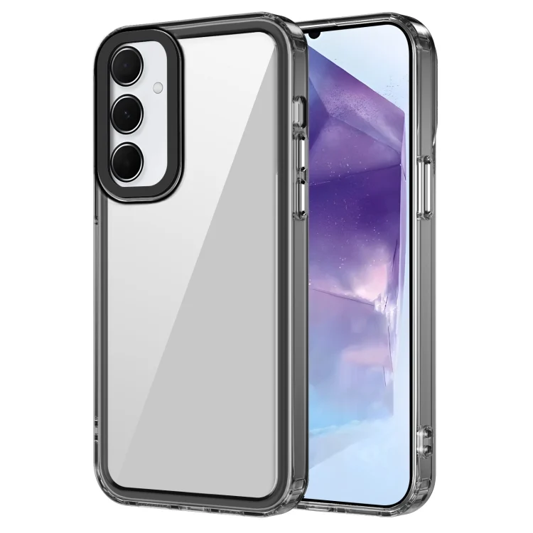 Transparent Acrylic + TPU Shockproof Phone Case, For Samsung Galaxy A55 5G, For Samsung Galaxy A35 5G, For Samsung Galaxy A25 5G, For Samsung Galaxy M54 5G, For Samsung Galaxy M14...