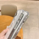 Fine Hole MagSafe Magnetic Clear Acrylic TPU Case, For iPhone 16e, For iPhone 16 Pro Max, For iPhone 16 Pro, For iPhone 16 Plus, For iPhone 16, For iPhone 15 Pro Max, For iPhone 15 Pro... - Image 4
