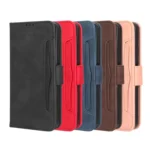 Skin Feel Calf Texture Card Slots Leather Phone Case, For iPhone 15 - Image 2