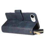 9 Card Slots Zipper Wallet Bag Leather Phone Case, For iPhone 16e, For iPhone 16 Pro Max, For iPhone 16 Pro, For iPhone 16 Plus - Image 4