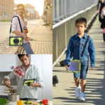 360 Degree Rotation PC Contrast Silicone Tablet Case, For Samsung Galaxy Tab S9 - Image 8