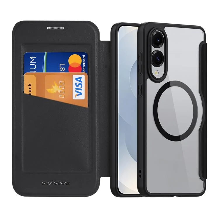 DUX DUCIS Skin X Pro Series Magsafe PC + TPU Phone Leather Case, For Samsung Galaxy S25 Edge 5G, For Samsung Galaxy S25 5G, For Samsung Galaxy S25+ 5G, For Samsung Galaxy S25 Ultra 5G...