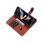 AZNS Skin Feel Calf Texture Flip Leather Phone Case, For Samsung Galaxy Z Fold3 5G - Image 6