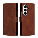 AZNS Skin Feel Calf Texture Flip Leather Phone Case, For Samsung Galaxy Z Fold7 5G, For Samsung Galaxy Z Flip6 5G, For Samsung Galaxy Z Fold6 5G, For Samsung Galaxy Z Fold5