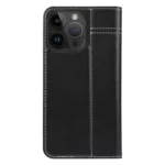 GEBEI Top-grain Horizontal Flip Leather Phone Case, For iPhone 15 Pro Max, For iPhone 15 Pro, For iPhone 15 Plus, For iPhone 15 - Image 4