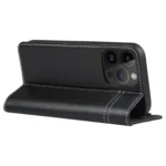GEBEI Top-grain Horizontal Flip Leather Phone Case, For iPhone 15 Pro Max, For iPhone 15 Pro, For iPhone 15 Plus, For iPhone 15 - Image 6