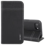 GEBEI Top-grain Horizontal Flip Leather Phone Case, For iPhone 16e, For iPhone 16 Pro Max, For iPhone 16 Pro, For iPhone 16 Plus, For iPhone 16