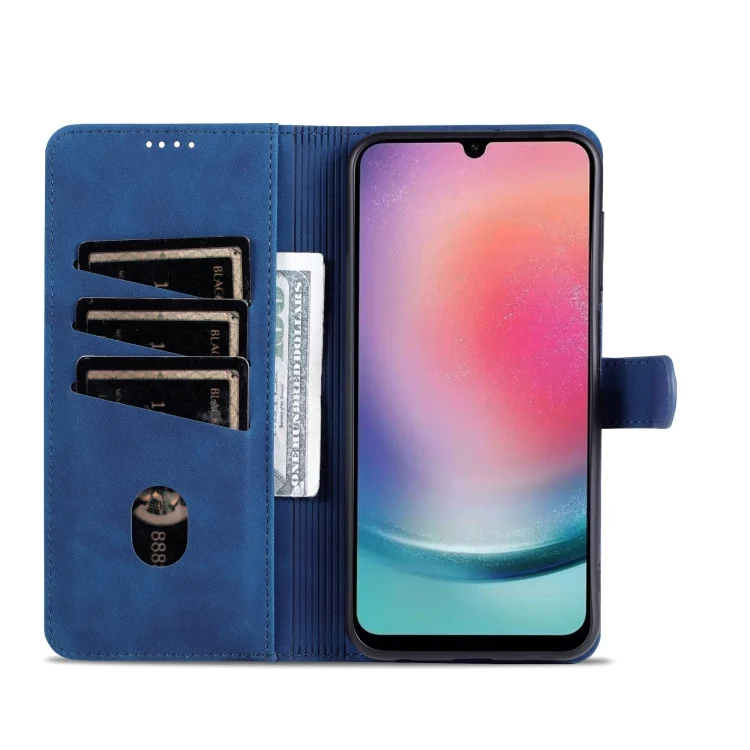 EDA005731701A_3.webp AZNS Skin Feel Calf Texture Flip Leather Phone Case, For Samsung Galaxy A24 4G / A25, For Samsung Galaxy S24 Ultra 5G, For Samsung Galaxy A55 5G, For Samsung Galaxy A35 5G - Image 4
