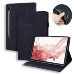 Calf Texture Embossed Leather Tablet Case, For Samsung Galaxy Tab S9 Ultra
