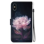 Crystal Texture Colored Drawing Leather Phone Case, For iPhone XS / X - Image 3