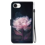 Crystal Texture Colored Drawing Leather Phone Case, iPhone 16e - Image 3
