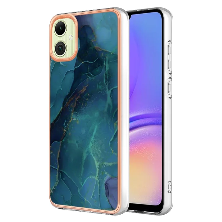 Electroplating Marble Dual-side IMD Phone Case, For Samsung Galaxy A05, For Samsung Galaxy A05s, For Samsung Galaxy A25 5G