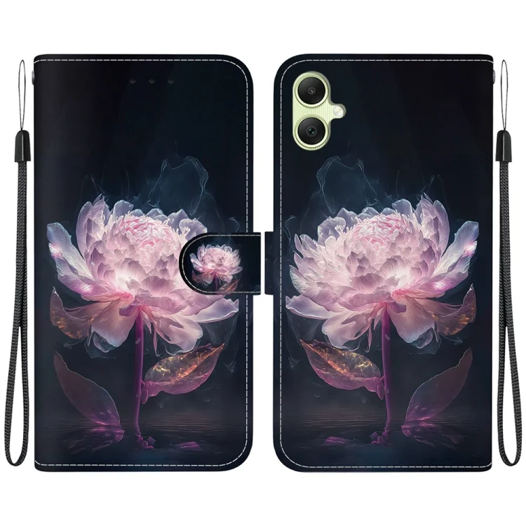 Crystal Texture Colored Drawing Leather Phone Case, For Samsung Galaxy A05