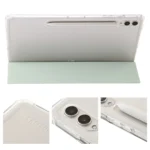 3-Fold Clear Acrylic Leather Tablet Case, For Samsung Galaxy Tab S10 FE / S9 FE / S9, For Samsung Galaxy Tab S10 FE+ - Image 5