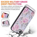 Printed Double Buckle RFID Anti-theft Phone Case, For iPhone 16e, For iPhone 16 Pro Max, For iPhone 16 Pro, For iPhone 16 Plus, For iPhone 16 - Image 2