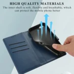PU Genuine Leather Texture Embossed Line Phone Case, For iPhone 6s Plus / 6 Plus, For iPhone 6s / 6 - Image 7