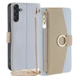Crossbody Litchi Texture Leather Phone Case, For Samsung Galaxy M55 5G, For Samsung Galaxy M15 5G, For Samsung Galaxy Xcover 7 5G, For Samsung Galaxy S24 Ultra 5G