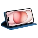 Totem Embossed Magnetic Leather Phone Case, For iPhone 15 Pro, For iPhone 15 Plus, For iPhone 15 - Image 5