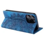 Totem Embossed Magnetic Leather Phone Case, For iPhone 15 Pro, For iPhone 15 Plus, For iPhone 15 - Image 6