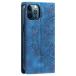 Totem Embossed Magnetic Leather Phone Case, For iPhone 12 / 12 Pro, For iPhone 12 Pro Max, For iPhone 12 mini - Image 3