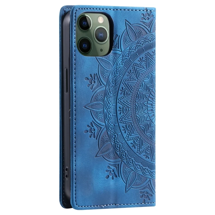 EDA005960016A_2.webp Totem Embossed Magnetic Leather Phone Case, For iPhone 11 Pro Max, For iPhone 11, For iPhone 11 Pro - Image 3