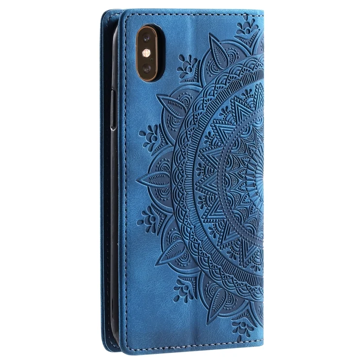 EDA005960021A_2.webp Totem Embossed Magnetic Leather Phone Case, For iPhone XS / S, For iPhone XR, For iPhone XS Max - Image 3