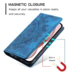 Totem Embossed Magnetic Leather Phone Case, For iPhone 16 Plus, For iPhone 16, For iPhone 15 Pro Max - Image 6