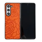 Impression Flower Pattern Protective Phone Case, For Samsung Galaxy Z Fold Special, For Samsung Galaxy Z Flip6 / Flip7 FE, For Samsung Galaxy Z Fold6