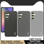 imak Ruiyi Series Cloth Texture PU + PC Phone Case, For Samsung Galaxy A55 5G, For Samsung Galaxy A35 5G, For Samsung Galaxy S24 Ultra 5G, For Samsung Galaxy S24+ 5G, For Samsung Galaxy S24 5G... - Image 2