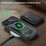 DG.MING M5 Series Zip RFID Multi Card Detachable Leather Phone Case, For Samsung Galaxy S24+ 5G, For Samsung Galaxy S24 5G, For Samsung Galaxy S23 FE 5G, For Samsung Galaxy S23 Ultra - Image 3