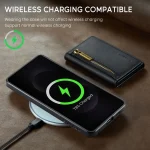 DG.MING M5 Series Zip RFID Multi Card Detachable Leather Phone Case, For Samsung Galaxy S25 Edge 5G, For Samsung Galaxy S25 Ultra 5G, For Samsung Galaxy S24 FE 5G, For Samsung Galaxy S24 Ultra 5G - Image 3