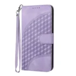 YX0060 Elephant Head Embossed Phone Leather Case with Lanyard, For iPhone 16 Pro, For iPhone 16 Plus - Image 2