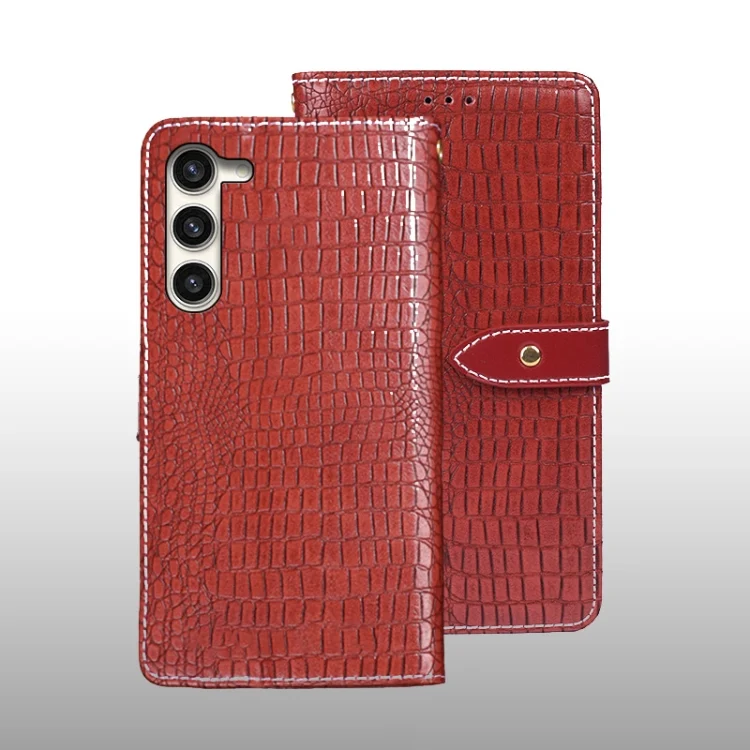 idewei Crocodile Texture Leather Phone Case, For Samsung Galaxy S24 5G, For Samsung Galaxy A05 4G, For Samsung Galaxy A05s 4G, For Samsung Galaxy M34 5G / F34 5G, For Samsung Galaxy A25 5G