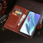idewei Crazy Horse Texture Leather Phone Case, For Samsung Galaxy S23 FE 5G - Image 2