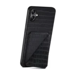 Denior Imitation Crocodile Leather Back Phone Case with Holder, For Samsung Galaxy A20 / A30 - Image 2