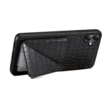 Denior Imitation Crocodile Leather Back Phone Case with Holder, For Samsung Galaxy A20 / A30 - Image 3