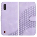 YX0060 Elephant Head Embossed Phone Leather Case with Lanyard, For Samsung Galaxy A01/M01, For Samsung Galaxy A21s