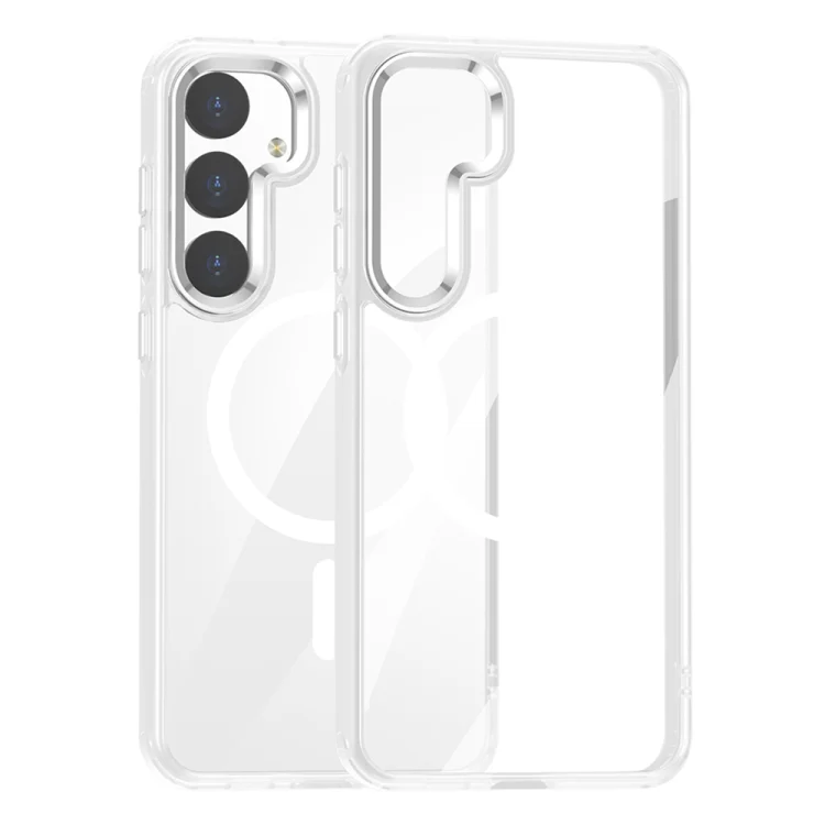 MagSafe Anti-fingerprint Highly Transparent PC Phone Case, For Samsung Galaxy S24+ 5G, For Samsung Galaxy S24 5G