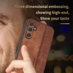 AZNS 3D Embossed Skin Feel Phone Case, For Samsung Galaxy A34 5G, For Samsung Galaxy A54 5G - Image 4
