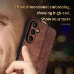 AZNS 3D Embossed Skin Feel Phone Case, For Samsung Galaxy C55 / M55, For Samsung Galaxy A55 5G, For Samsung Galaxy A35 5G, For Samsung Galaxy S24 Ultra 5G - Image 4