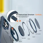 360-degree Rotating MagSafe Magnetic Holder Phone Case, For Samsung Galaxy S23 Ultra 5G, For Samsung Galaxy S23 5G - Image 6