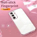 Transparent Plating Fine Hole Phone Case, For Samsung Galaxy S24+ 5G, For Samsung Galaxy S24 5G - Image 4