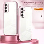 Transparent Plating Fine Hole Phone Case, For Samsung Galaxy A34 5G, For Samsung Galaxy A54 5G - Image 2