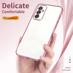 Transparent Plating Fine Hole Phone Case, For Samsung Galaxy A82 5G, For Samsung Galaxy A22 5G / A22s - Image 5